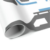 SWAT Car Geschenkpapier (Rolleneckpunkt)