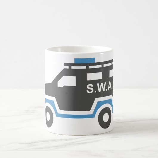 SWAT Car Kaffeetasse (Mittel)