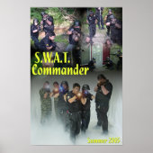 SWAT Commander Poster (Vorne)