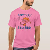 Swat-heraus Spina- BifidaShirt T-Shirt (Vorderseite)