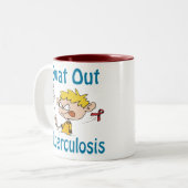 Swat-heraus Tuberkulose-Tasse Zweifarbige Tasse (Vorderseite Links)