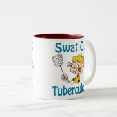 Swat-heraus Tuberkulose-Tasse Zweifarbige Tasse (VorderseiteRechts)