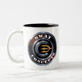 SWAT Konzept-Kaffee-Tasse Zweifarbige Tasse