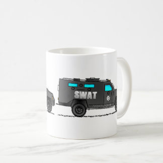 SWAT-LKW-Tasse, Geschenk für taktische Polizeifahr Kaffeetasse