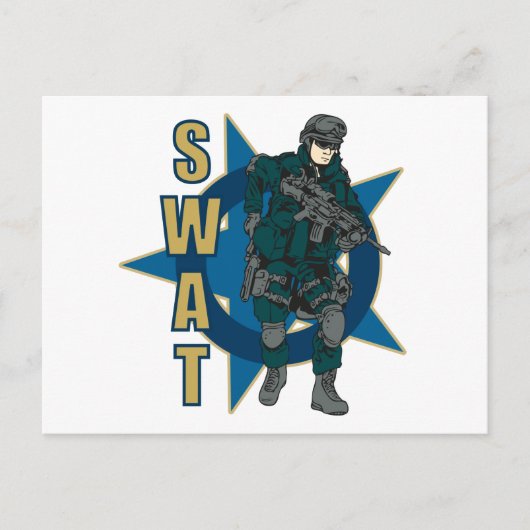 SWAT POSTKARTE (Vorderseite)