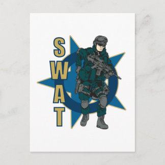 SWAT POSTKARTE