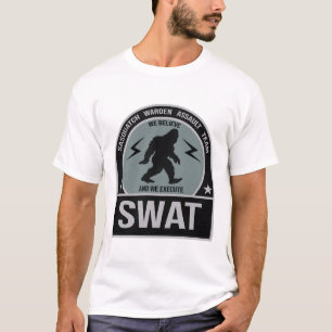SWAT - Sasquatch Warden Assault Team T-Shirt