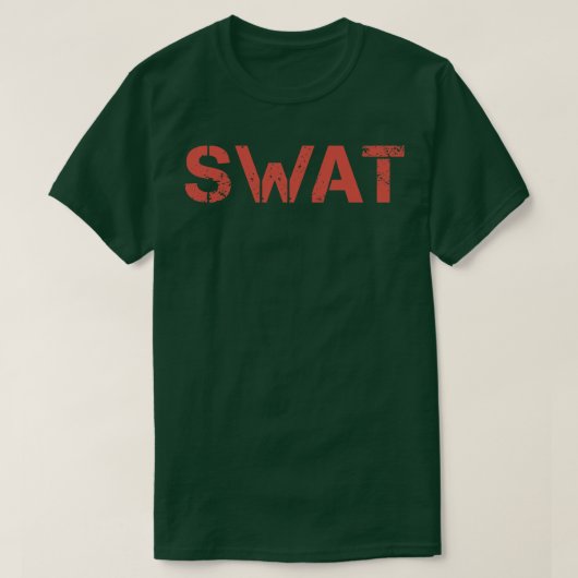 Swat-Sicherheit T-Shirt (Design vorne)