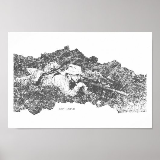 SWAT Sniper Poster (Vorne)
