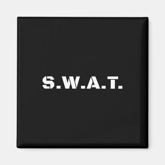 Swat Team Boys Halloween Kostüme Kinder Tacional U Magnet (Vorne)