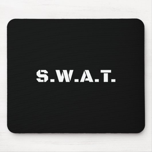 Swat Team Boys Halloween Kostüme Kinder Tacional U Mousepad (Vorne)
