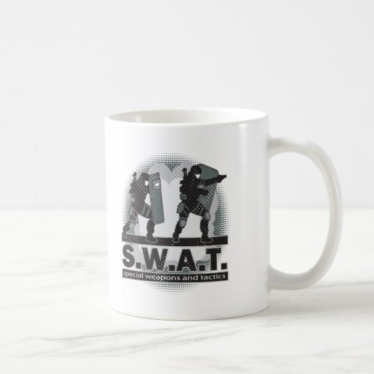 SWAT-Team-Eingang Kaffeetasse (Rechts)