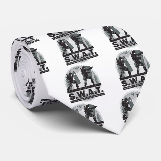 SWAT-Team-Eingang Krawatte (Gerollt)