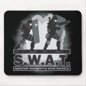 SWAT-Team-Eingang Mousepad (Vorne)