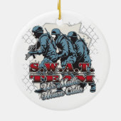 SWAT-Team-Hausbesuche Keramikornament (Hinten)