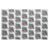 SWAT-Team-Hausbesuche Stoff (Fat Quarter (45,7 x 55,9 cm))
