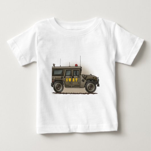 SWAT Team Hummer Baby T - Shirt (Vorderseite)