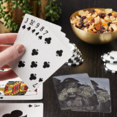 Swat Team macht es zum zählen Pokerkarten zu spiel (In Situ)