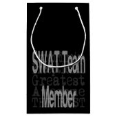 SWAT Team Mitglied Sonderbeauftragter Kleine Gesch Geschenktüte (Rückseite)