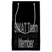 SWAT Team Mitglied Sonderbeauftragter Kleine Gesch Geschenktüte (Vorderseite)