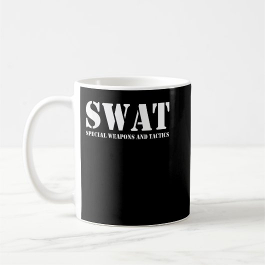 SWAT Team Police SWAT Team Kaffeetasse (Links)