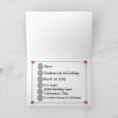 SWAT Teamhummer-Party Einladung (Innenseite)