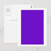 Swatch Color Die MUSEUM Zazzle Geschenke Vorlage Postkarte (Vorne/Hinten)