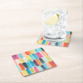 Swatch I Rechteckiger Pappuntersetzer (Vor Ort)