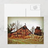 Swayback Barn Postkarte (Vorne/Hinten)