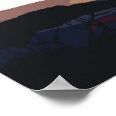 Swaziland africa Reiseplakatlandschaft Natur Poster (Ecke)