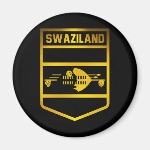 Swaziland Emblem Magnet