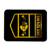 Swaziland Emblem Magnet (Horizontal)