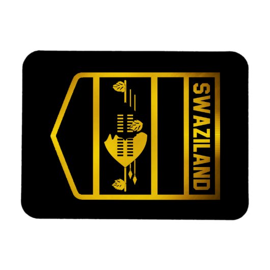 Swaziland Emblem Magnet (Horizontal)