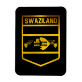 Swaziland Emblem Magnet (Vertikal)