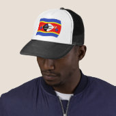 Swaziland Flag Hat Truckerkappe (Beispiel)