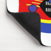 Swaziland Flag Mousepad (Ecke)