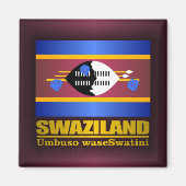 Swaziland Pride Magnet (Vorne)