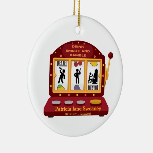 Sweaney Family Memorial Weihnachtsdekoration Keramik Ornament (Rechts)