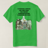 Swear Jar T - Shirt (Design Rückseite)
