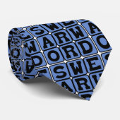 Swear Word, Curse Word Krawatte (Gerollt)