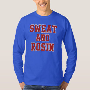 Sweat And Rosin - New York Baseball Player T-Shirt