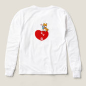 Sweat "Cœur Canin Connecté" : Adorable Shiba Inu s (Design Rückseite)