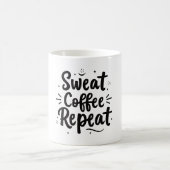 Sweat → Coffee Repeat-Tasse Kaffeetasse (Mittel)