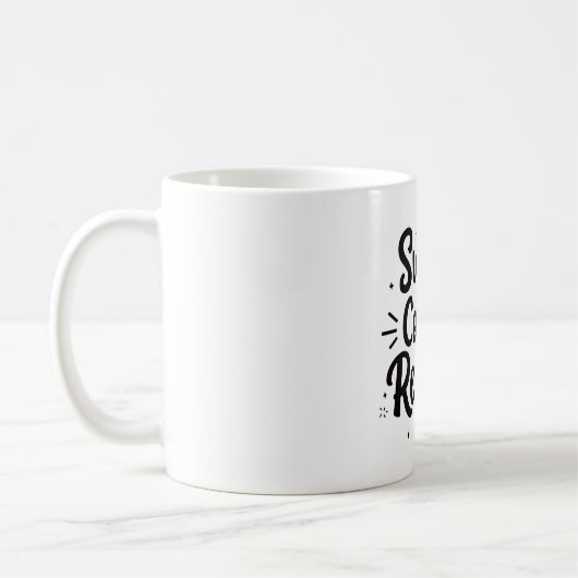 Sweat → Coffee Repeat-Tasse Kaffeetasse (Links)