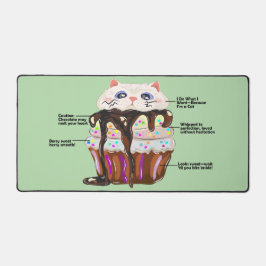 Sweat Cupcates Schreibtischunterlage