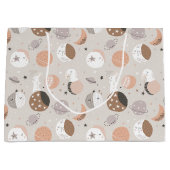 Sweat Dream Bunnies im Weltraummuster Große Geschenktüte (Vorderseite)