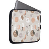 Sweat Dream Bunnies im Weltraummuster Laptopschutzhülle (Vorne Rechts)