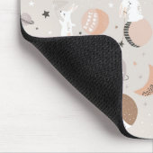 Sweat Dream Bunnies im Weltraummuster Mousepad (Ecke)