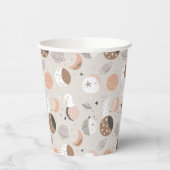 Sweat Dream Bunnies im Weltraummuster Pappbecher (Links)