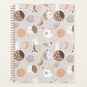 Sweat Dream Bunnies im Weltraummuster Planer (Vorderseite)